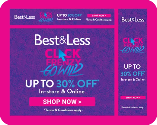 Banner - Best & Less 6557